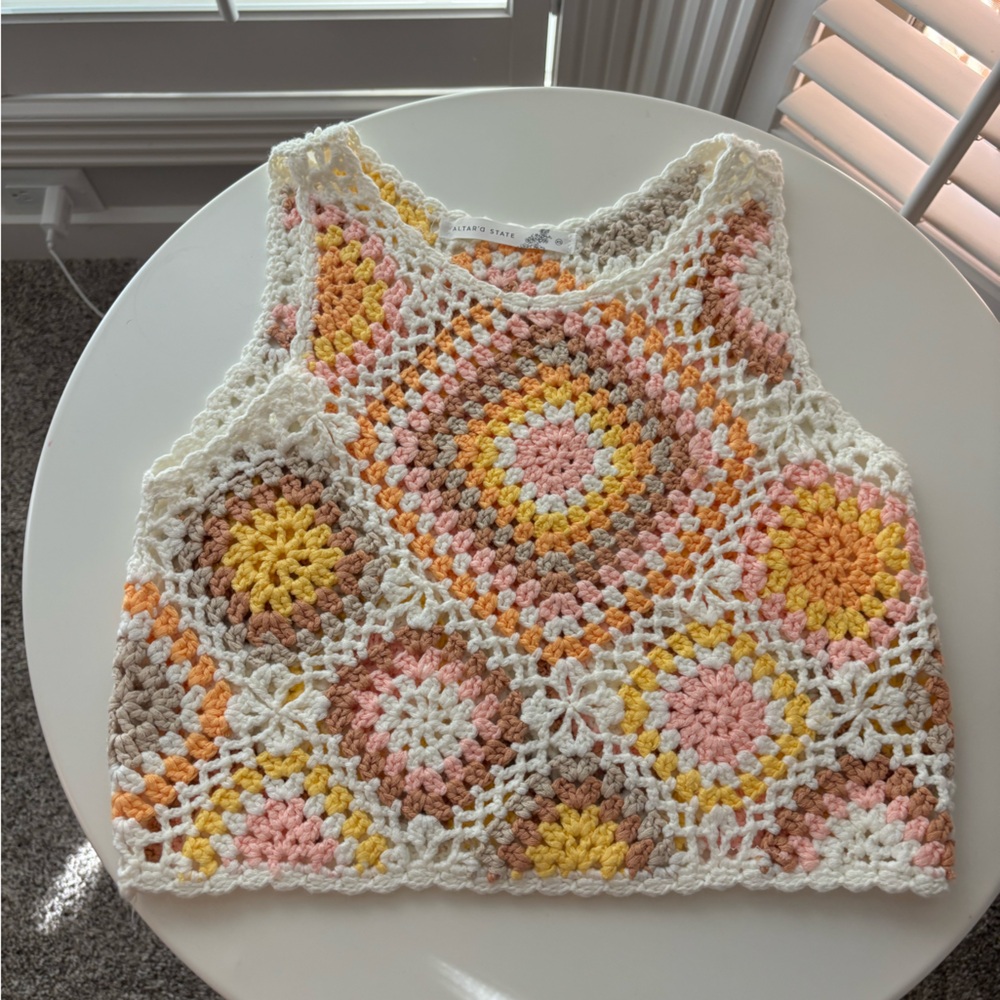 Altar’d state crochet top